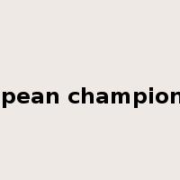 european championship是什么意思