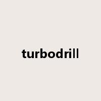 turbodrill是什么意思