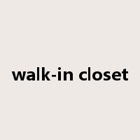 walk-in closet是什么意思