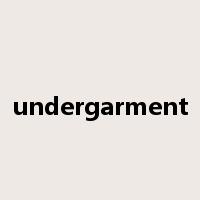 undergarment是什么意思