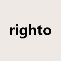 righto是什么意思