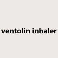 ventolin inhaler是什么意思