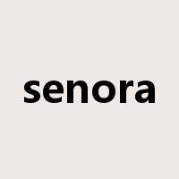 senora是什么意思