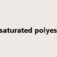 unsaturated polyester是什么意思