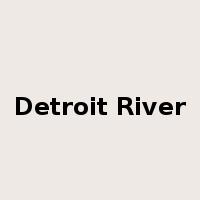 Detroit River是什么意思