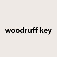 woodruff key是什么意思