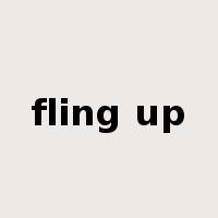 fling up是什么意思
