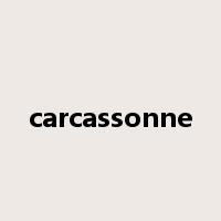 carcassonne是什么意思