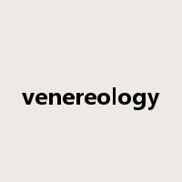 venereology是什么意思