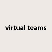 virtual teams是什么意思
