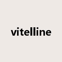vitelline是什么意思