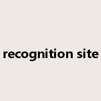 recognition site是什么意思