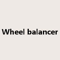 Wheel balancer是什么意思