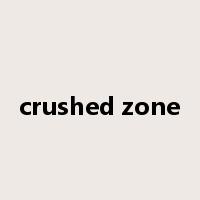 crushed zone是什么意思