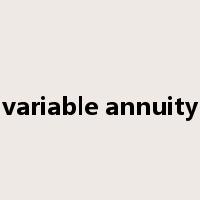 variable annuity是什么意思