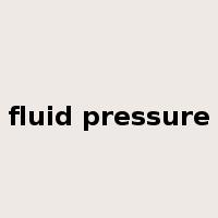 fluid pressure是什么意思