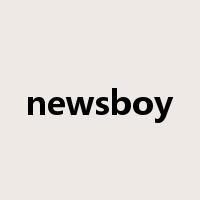 newsboy是什么意思