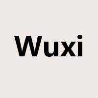 Wuxi是什么意思