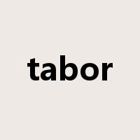 tabor是什么意思