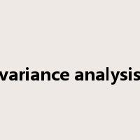 variance analysis是什么意思