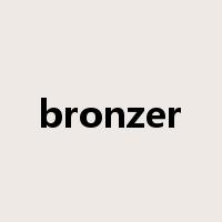 bronzer是什么意思