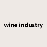 wine industry是什么意思
