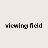 viewing field是什么意思
