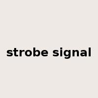 strobe signal是什么意思