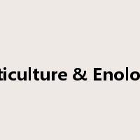Viticulture & Enology是什么意思
