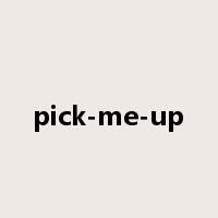 pick-me-up是什么意思
