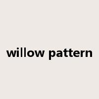 willow pattern是什么意思