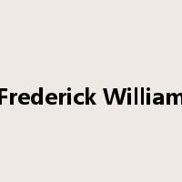 Frederick William是什么意思