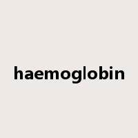 haemoglobin是什么意思