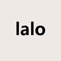 lalo是什么意思