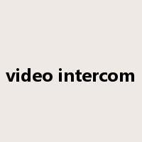 video intercom是什么意思