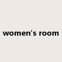 women's room是什么意思