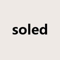 soled是什么意思