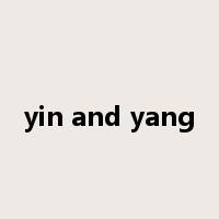 yin and yang是什么意思