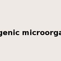pathogenic microorganisms是什么意思