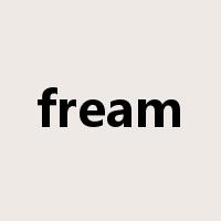 fream是什么意思