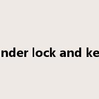 under lock and key是什么意思