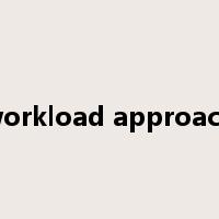 workload approach是什么意思