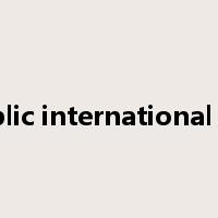 public international law是什么意思