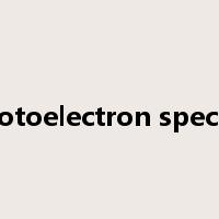 x-ray photoelectron spectroscopy是什么意思
