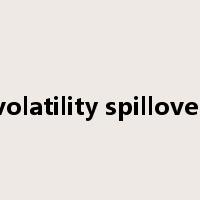 volatility spillover是什么意思