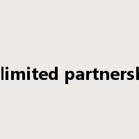 unlimited partnership是什么意思