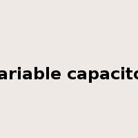 variable capacitor是什么意思