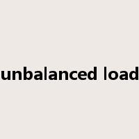unbalanced load是什么意思