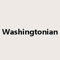 Washingtonian是什么意思