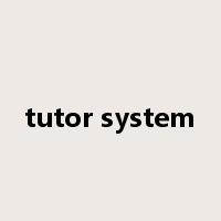 tutor system是什么意思